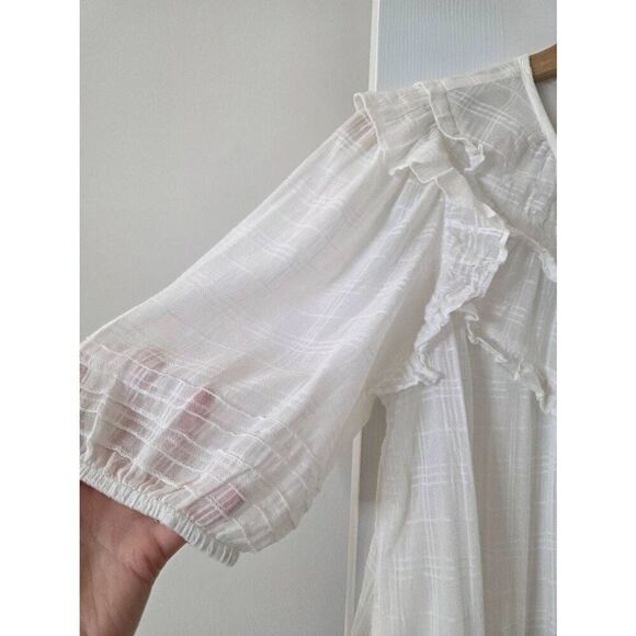 Cleobella Aliza Ankle Dress White S  $271 (No belt) - Picture 5 of 12